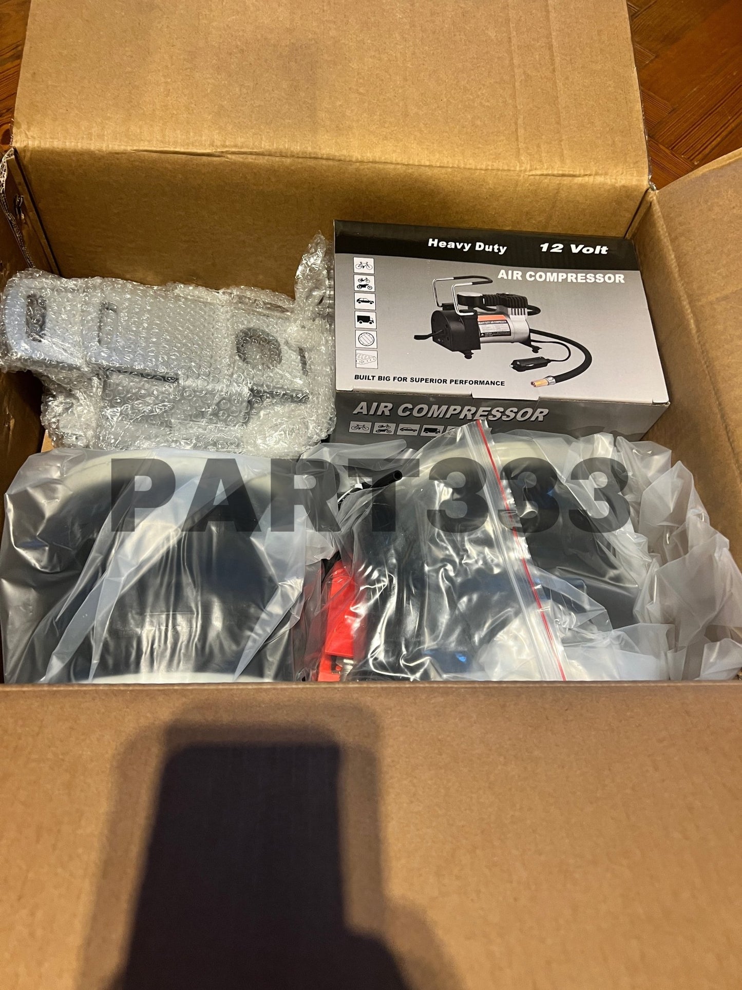 Peugeot Boxer air suspension kit with Compressor