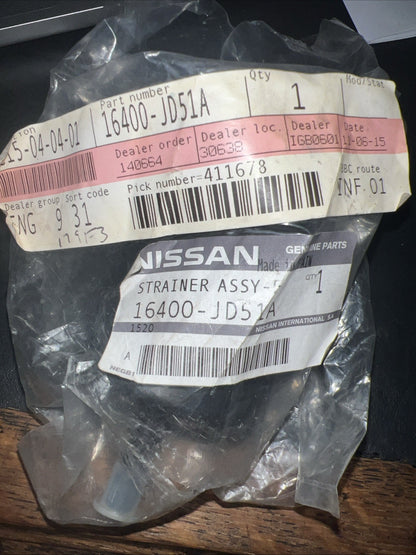 Genuine Nissan Navara Qashqai Pathfinder Fuel Filter Bosch 0450902161 16400JD51A
