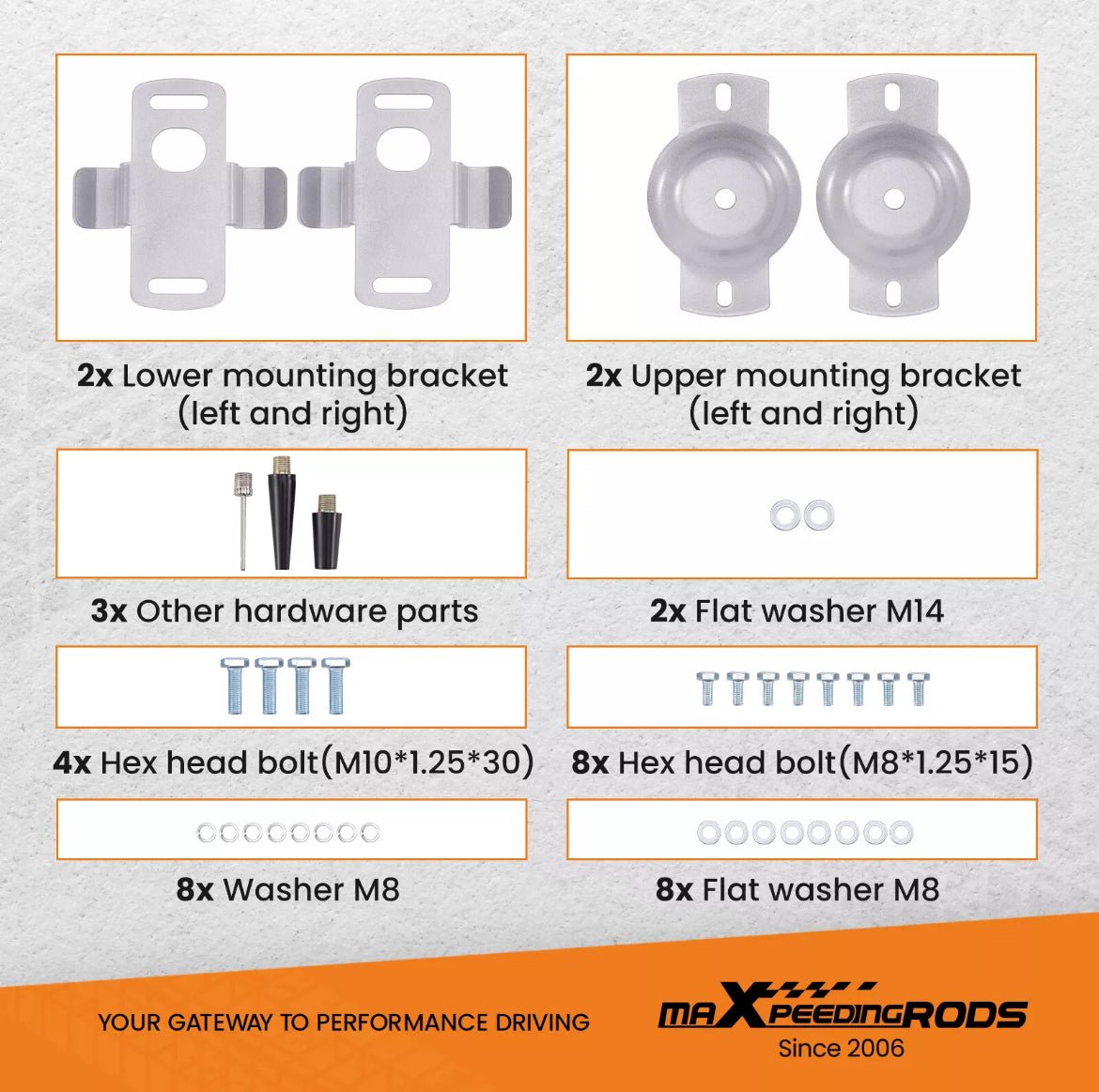 Air Suspension Kit with Compressor For Fiat Ducato, Citroen Relay, Peugeot Boxer 1994 - 2024 - Auto Parts Store