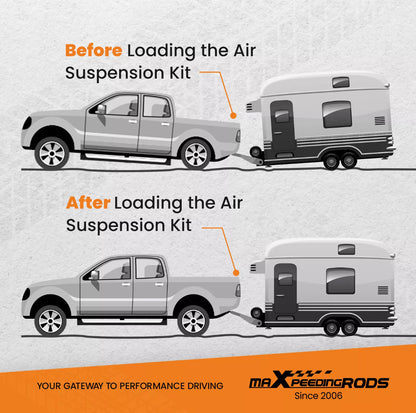 169£ - Air Suspension Kit with Compressor For Fiat Ducato, Citroen Relay, Peugeot Boxer 1994 - 2024 - Auto Parts Store