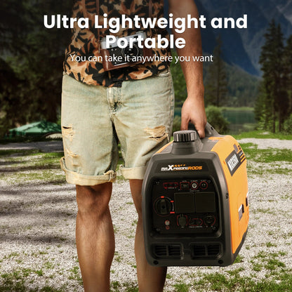 Inverter Generator Petrol 3KW 3.3KW Suitcase for Storm Flood Home Backup Power - maXpeedingrods - Part333 Ltd