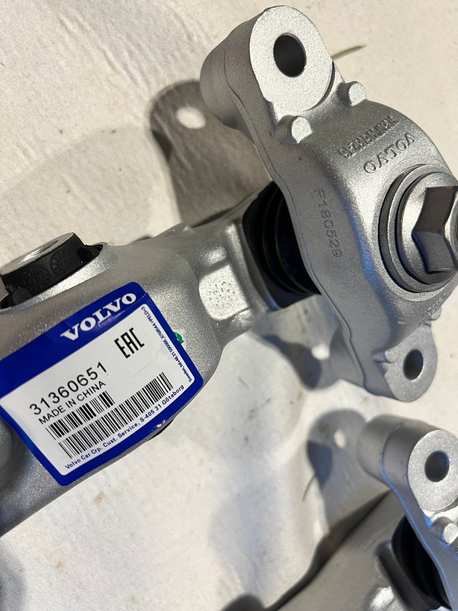 Original Front Lower Left Right Control Arms Fit Volvo XC90 XC60 2016 - 31360644, 31360651 - Part333 Auto Parts UK